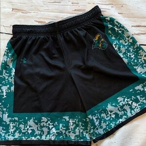 Under Armour Coastal Carolina Black and Teal Shorts